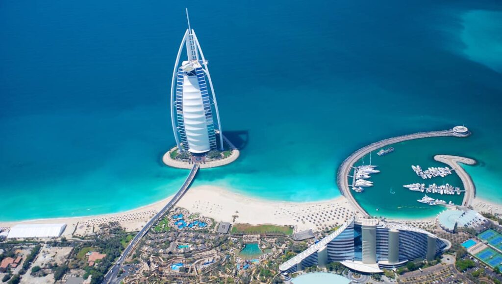 Swim Around The Burj