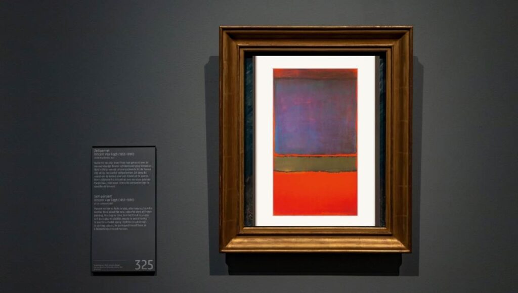 No 6 Violet Green and Red by Mark Rothko