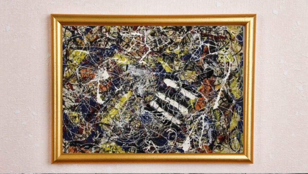 Number 17A by Jackson Pollock