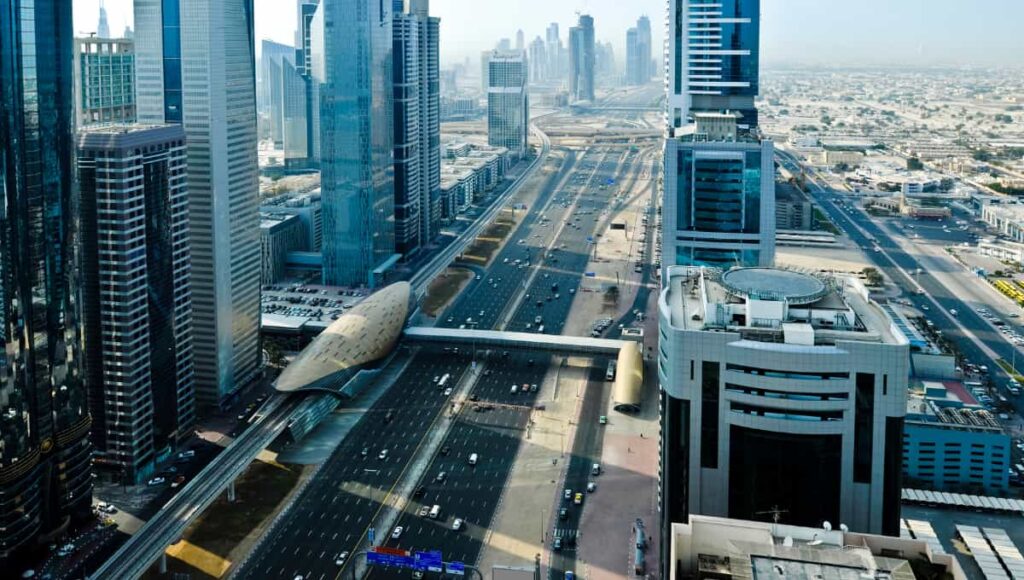 Bridge Linking Bur Dubai to Dubai Islands