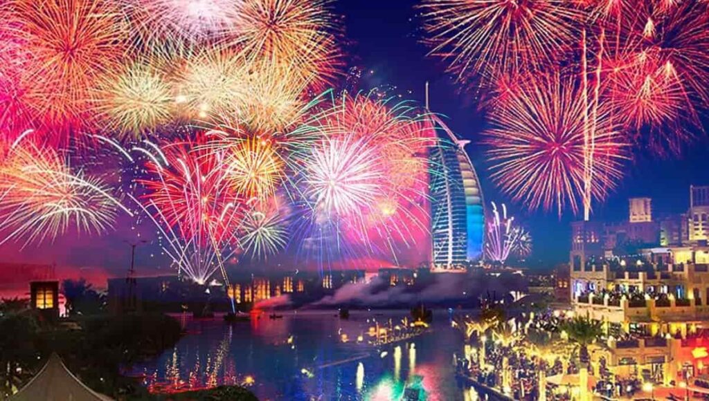 Eid Al Adha 2025 - UAE Fireworks